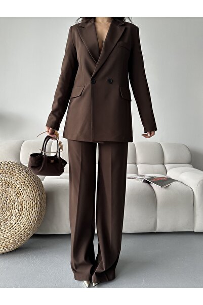 MYGİYİMİSTANBUL блейзер, брюки палаццо, комплект