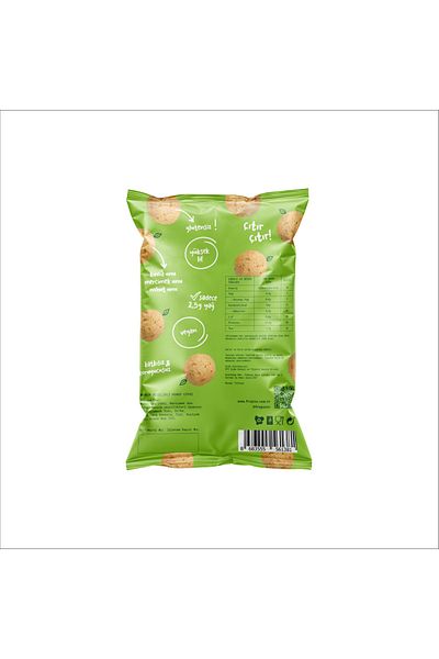 FROPİE Fropie Baked Chickpea Chips Season with Greenery X3