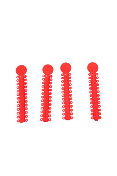 First Class Elastik Ligatür Lastiği Turuncu Renk 2 Adet Çubuk (26 HALKA)