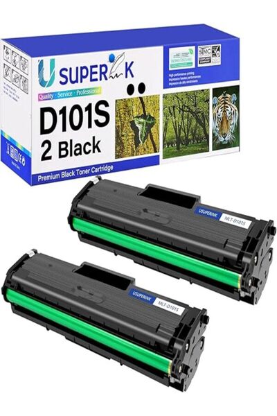 Samsung 2 ADET Samsung MLT-D101S SCX-3405W ML-2165W SCX-3405FW ML-2161 ML-2166W ML-2160 ML-2165 AURA TONER