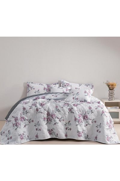 Mark A king-sized summer microfiber double bed sheet that adds beauty and elegance to your room, measuring 230*250cm.