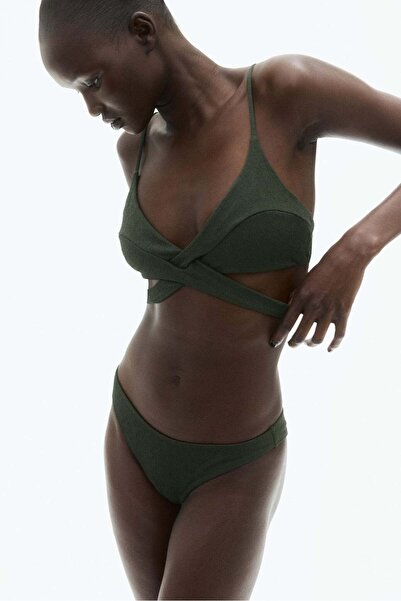 H&M الجزء العلوي من بيكيني مثلث مبطن