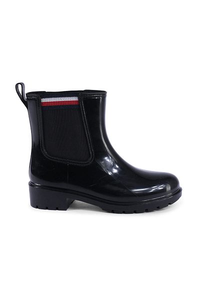 Tommy Hilfiger Rain Color Damenstiefel - Elastischer Seiteneinsatz