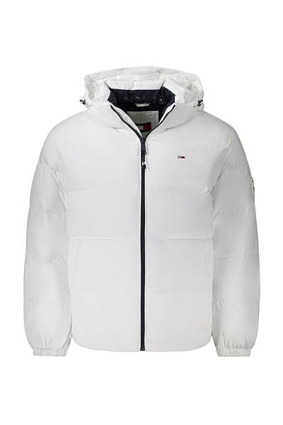 Tommy Hilfiger معطف أبيض أساسي للرجال