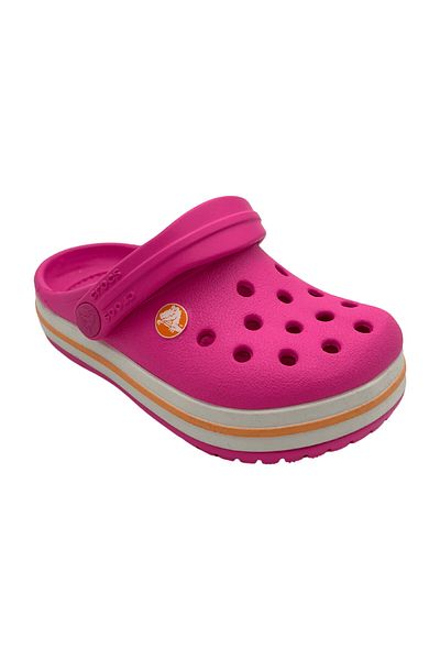 Crocs Kids Dětské pantofle Crocs Crocband Clog Electric Pink-cantaloupe