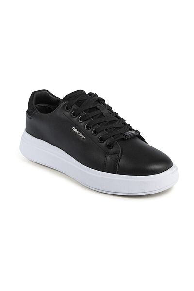 Calvin Klein Cupsole Schnür-Sneaker aus Leder – stilvolles und bequemes Design