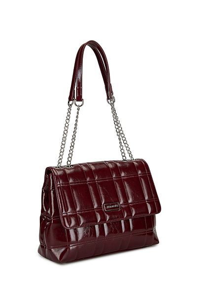 Pierre Cardin Claret Red Women's Shoulder Bag 05Pc24K853