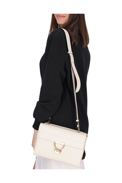 Coccinelle CROSSBODY BAG, FOR WOMEN, ADJUSTABLE SHOULDER STRAP, REMOVABLE SHOULDER STRAP, SOLID COLOUR, WITH L