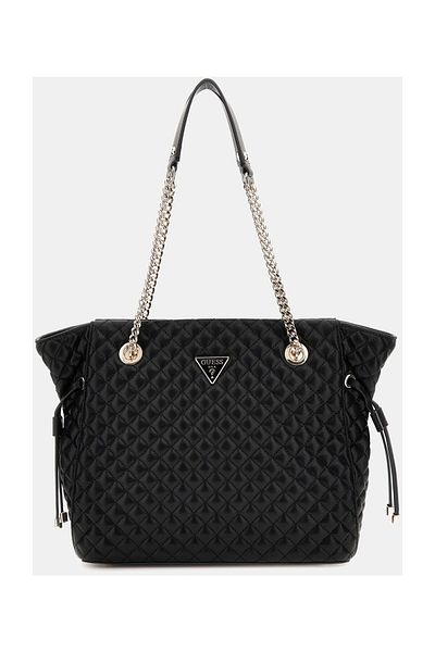 Guess Dámská taška přes rameno Eco Rianee Black HWEQG 9541220