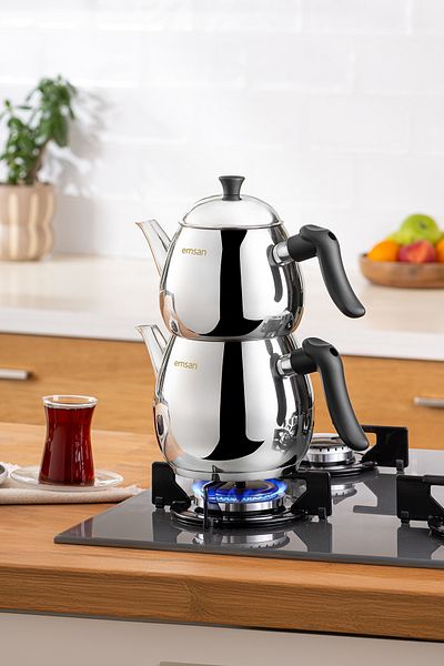 Emsan Damla Midi Teapot - Stylish and Comfortable