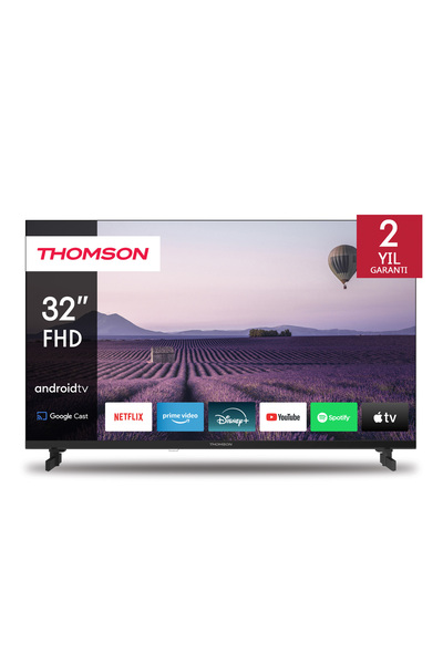THOMSON 32FA2S13 32" 82 Ekran Uydu Alıcılı  Full HD Dolby Audio Android LED TV