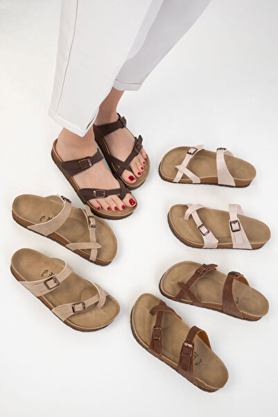 SOHO Kahve Kadın Terlik 20608