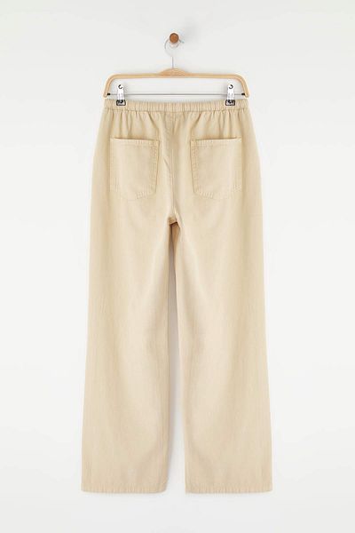 Trendyol Collection Stone Waist Elastic High Waist Wide Leg Jeans Twoss25Je00303