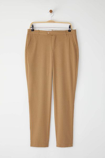 Trendyol Collection Beige Slim Fit Italian Cut Chino Fabric Pants Tmnaw23Pl00034