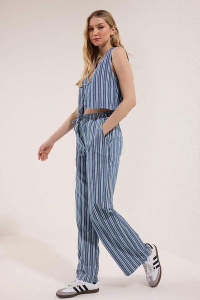 Trendyol Collection Blue High Waist Jeans - Twoss25Je00299