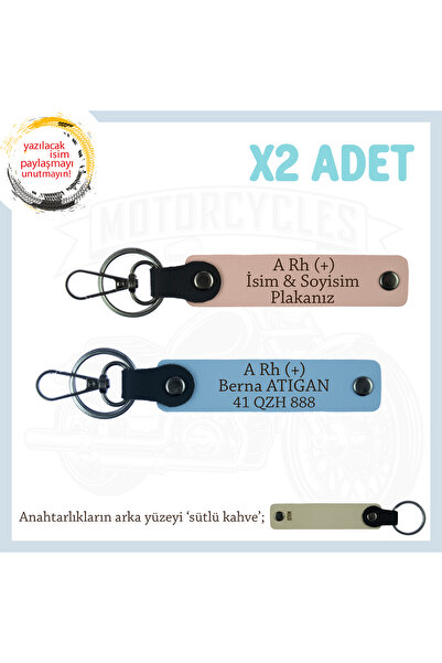 Miaju Exclusive for Asphalt Champions, Keychain with Name Plate and A+ Blood ...