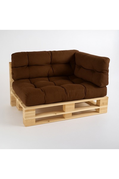 beyzima 120x80 Palet Minder Seti Bahçe Mobilyası Bahçe Minderi İç Mekan Yer M...