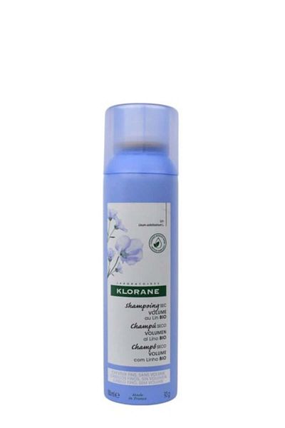 Klorane Dry Shampoo with Organic Flax Fibers, Klorane, Volume, 150 ml