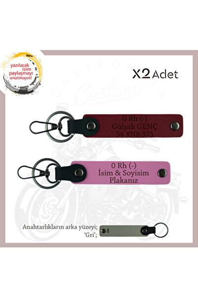 Miaju Gift on Birthday with Name Plate and 0 Rh (-) Blood Type Lettering, Lea...