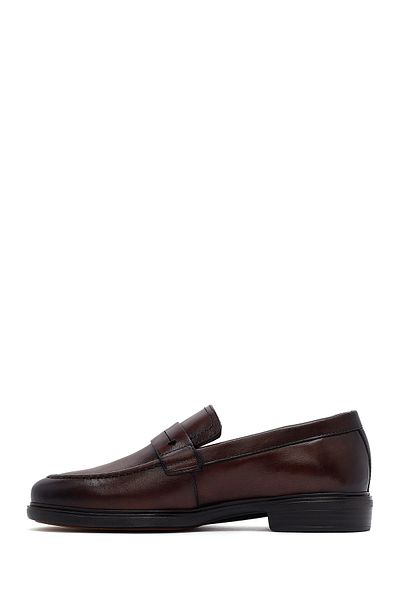 Derimod Men's Brown Leather Loafer 25Sfd724118