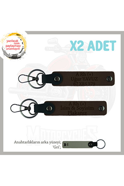 Asortishey Name Plate and a Rh (+) Blood Type Written Gift X2 Keychain Set, K...