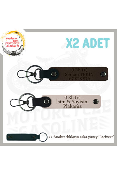 Miaju Exclusive for Motorcycle Lovers, Name Plate and 0 Rh (+) Blood Type Wri...