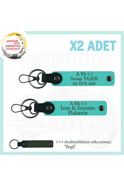 Miaju Motor Is on the Plate and Name Keychain! Name Plate and a Rh (-) Blood ...