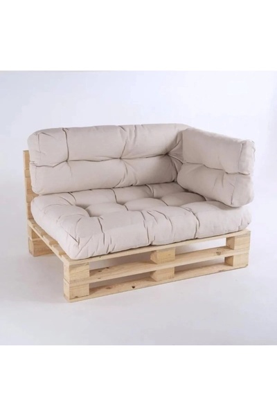 beyzima 120x80 Palet Minder Seti Bahçe Mobilyası Bahçe Minderi İç Mekan Yer Minderi