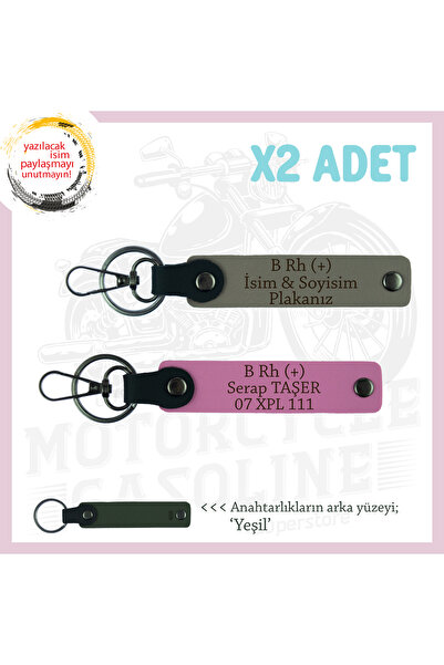 Miaju Exclusive for Biker Rider, Name Plate and B Rh (+) Blood Group Letterin...