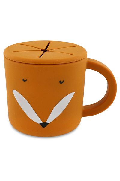 Trixie حاوية الوجبات الخفيفة من السيليكون Mr.Fox