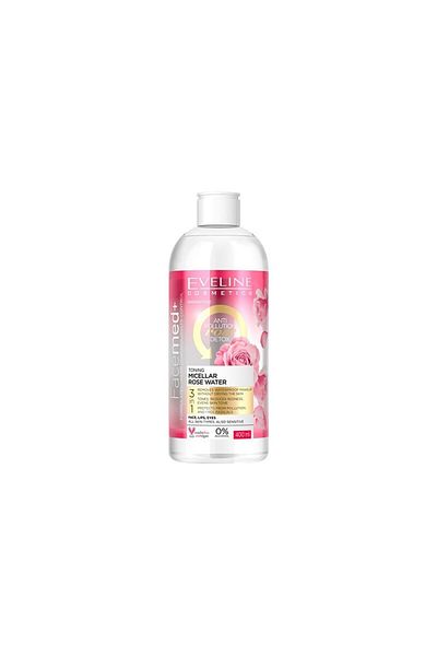 Eveline Evelyn Facemed Micellar Cleanser and Makeup Remover with Rose Water