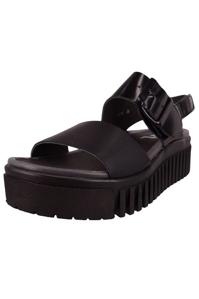 ART Damen Komfort Sandalen Brighton 1578 Schwarz Black Leder Mit Softlight Fußbett