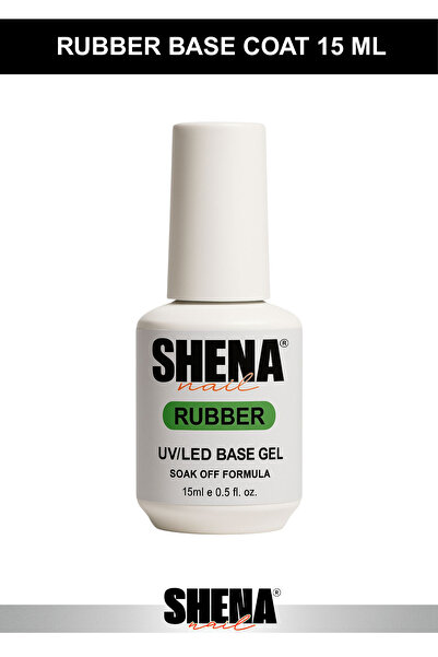 Shena Rubber Base Coat UV/LED Base Gel 15 Ml - Kalıcı Oje & Protez Tırnak Alt...