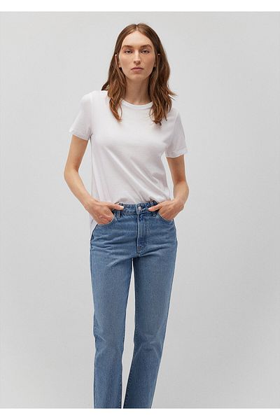 Mavi Tricou alb Basic Fit Regular Fit / Croială normală 1611648-620