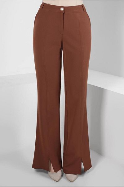 Alvina SLIP DETAILED TROUSERS 70636