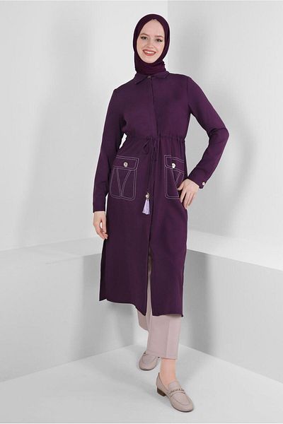 Alvina WITH SIDE SLIT TUNIC WITH WAIST 43626
