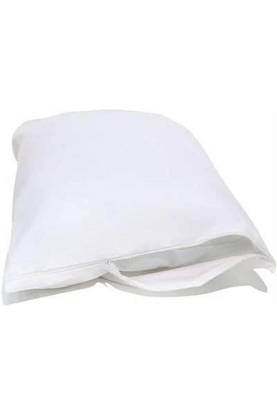 Other Luxury Waterproof Pillow Protector, Soft Knit Breathable Cover with Zipper - 75x50cm (Pack of 2)
