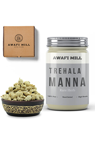 AWAFI MILL تريهالا مانا | شيكار تيغال كامل - زجاجة 100 غرام / 3.5 أونصة