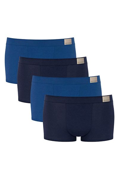 SLOGGI Herren Hipster, 4er Pack - GO Natural Hipster C4P, Boxershorts, Cotton Stretch