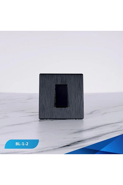 Btm Black wooden piano treble key with two screws