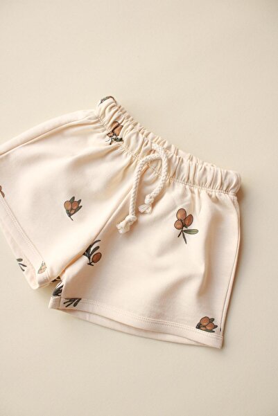 Oh La La Koala For Little Ones Zeytin Baskılı Bağcıklı Şort