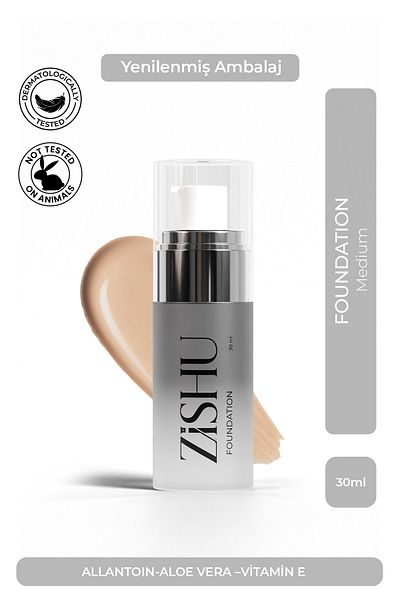ZİSHU Medium Fondotene - Liquid Shake - 30 ml