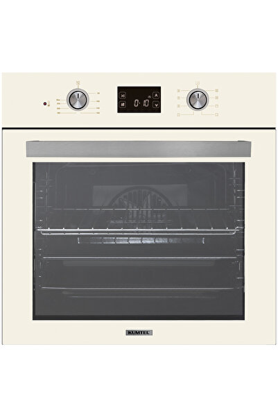 KUMTEL Digital Bej Cam Ankastre Fırın 9 Prog. B66-SF3 (DDT)