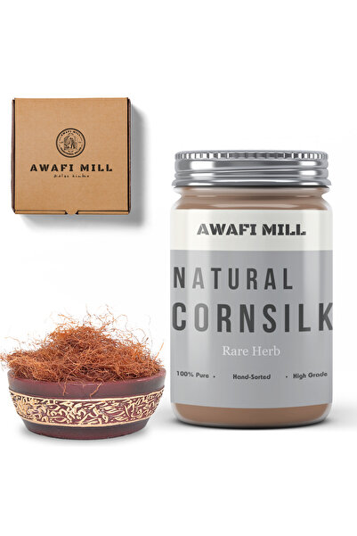 AWAFI MILL حرير الذرة الجاف | زيا ميس - زجاجة ١٠٠ غرام / ٣٫٥ أونصة