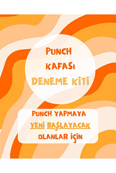 shop Punch Kafası Deneme Seti-Punch Yapmaya Yeni Başlayanlar İçin Deneme Seti