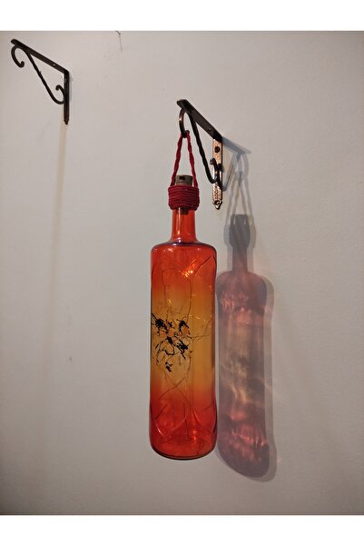 Hobby Dizayn Decorative Glass Bottle Sconce Lighting Handmade Fairy Led
