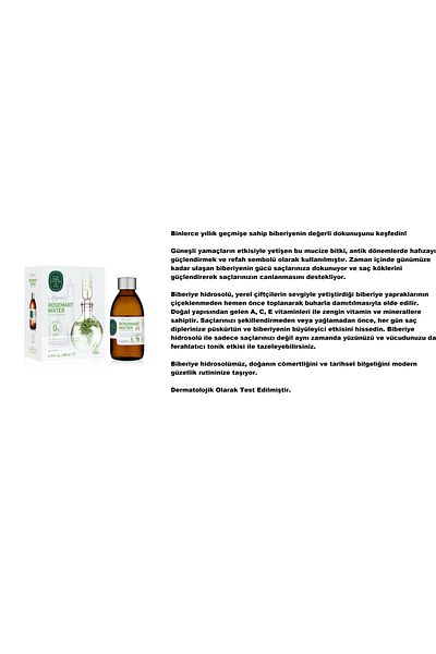 Eyüp Sabri Tuncer Eyüp Sabri̇ Tuncer Mystic Hair Care Series, Shampoo, Tonic, Hair Mask and Rosemary Water