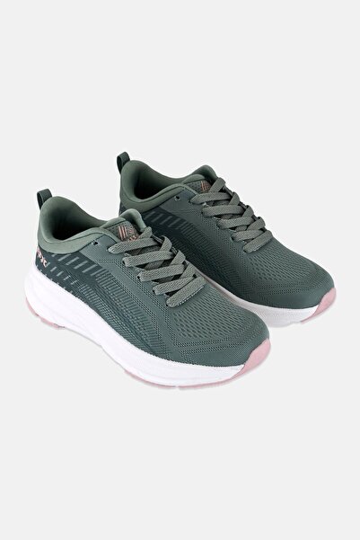 RBX Women Lace Up Running Shoes, Sage Green