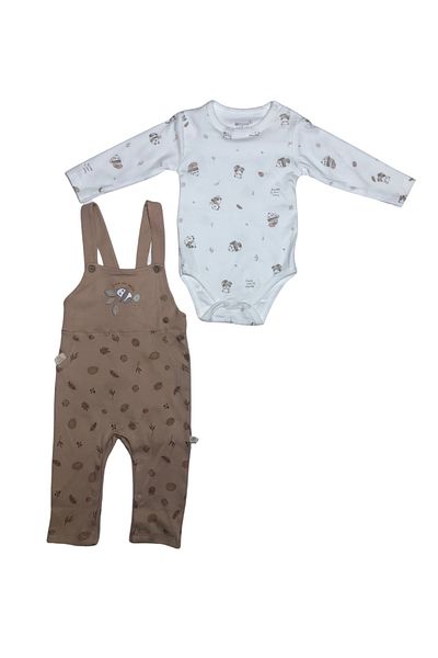 Bibaby Biorganic Love Our Earth Salopet 60786 Mocha