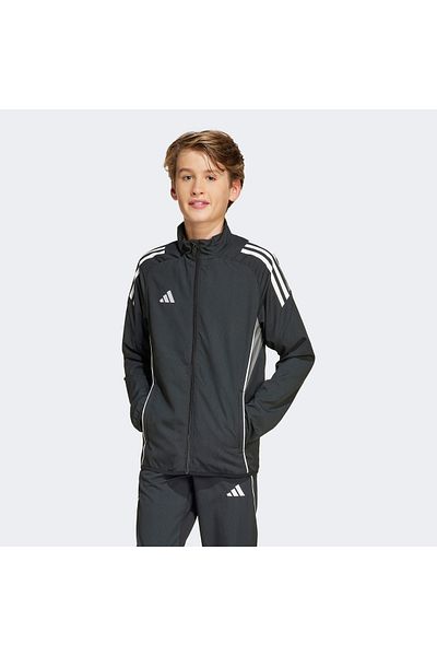 adidas Jachetă neagră pentru copii Tiro 25 Competition Presentation